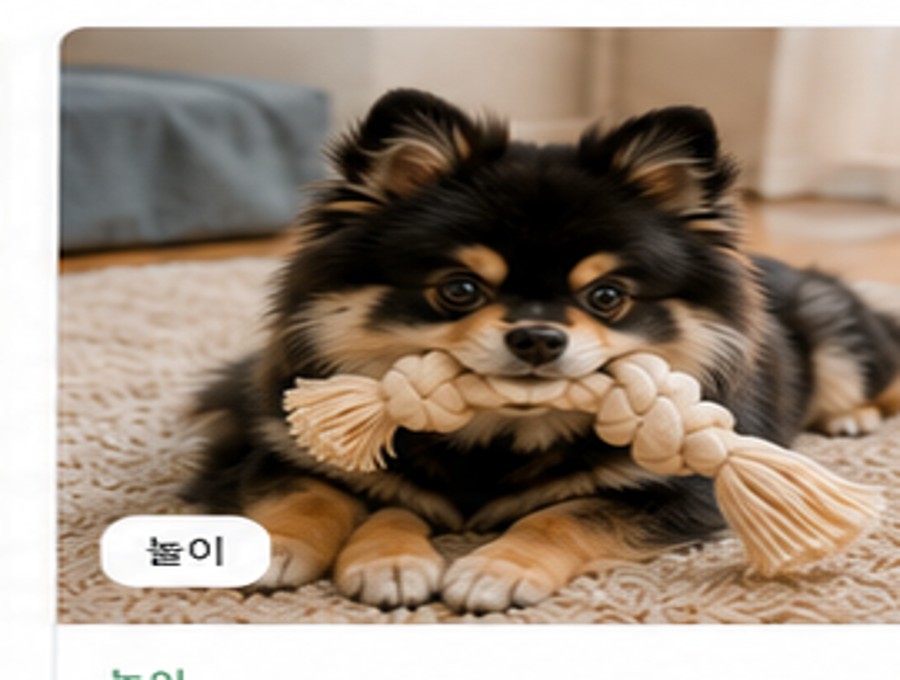 리넨 터치 펫 블랭킷